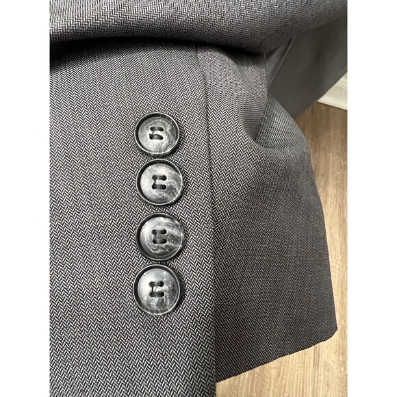 Jos A Bank Joseph Sport Coat Mens Size 41R SLIM FIT Blazer Wool Gray Jacket - Picture 7 of 16